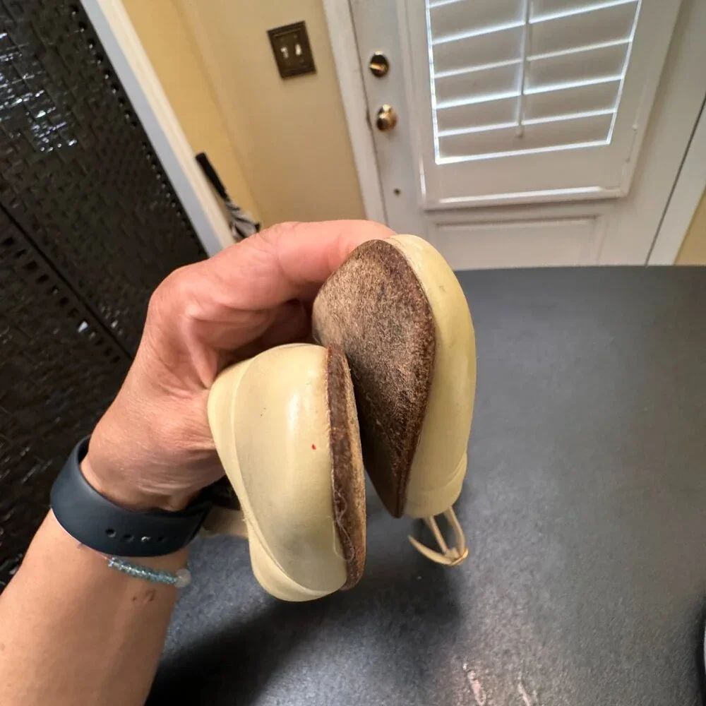 Bally size 8.5  slingback shoes